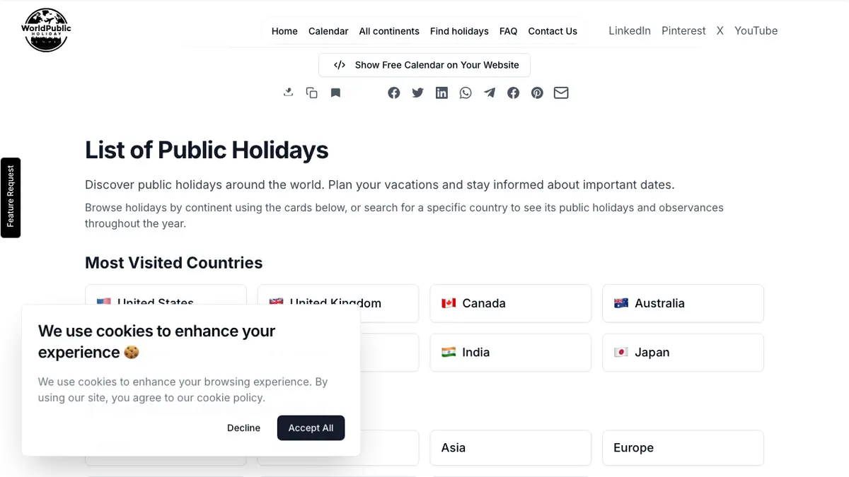 World Public Holiday