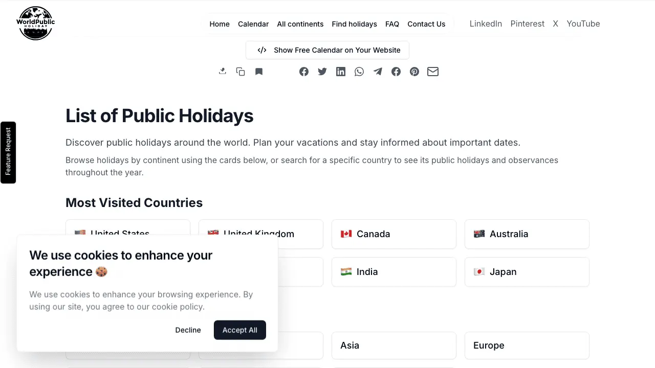 World Public Holiday